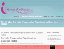 Tablet Screenshot of femalesterilizationreversal.co.uk